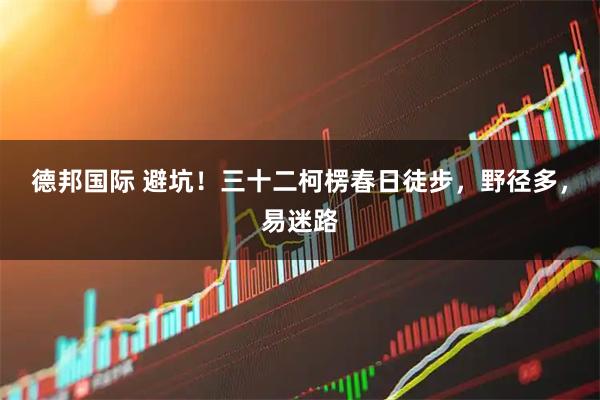 德邦国际 避坑！三十二柯楞春日徒步，野径多，易迷路