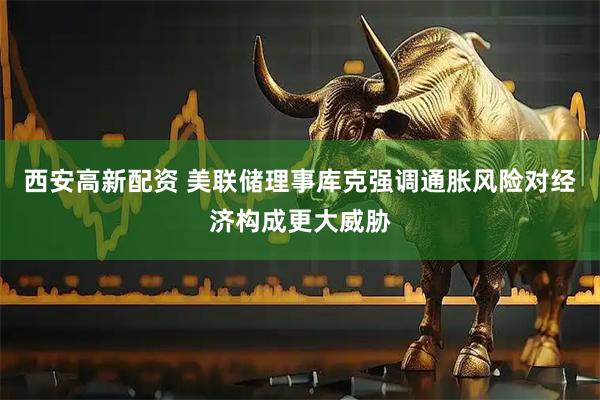 西安高新配资 美联储理事库克强调通胀风险对经济构成更大威胁
