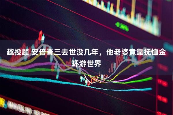 趣投顾 安倍晋三去世没几年，他老婆竟靠抚恤金环游世界