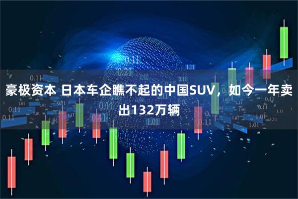 豪极资本 日本车企瞧不起的中国SUV，如今一年卖出132万辆